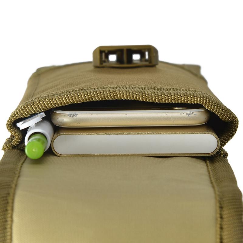 Outdoor Military Tactical Molle Utility Bag Waist Accessories Bag Phone Belt Pouch
