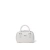 Handbag Caviar Grain Elegant Mini Bag JSLH5FB1 White 2-Way "Melty" Women's