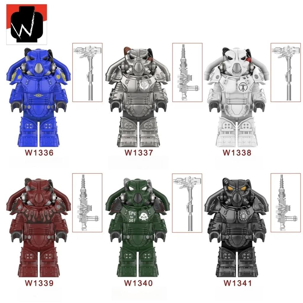 Power Mecha Minifigurka Sestavení hračky