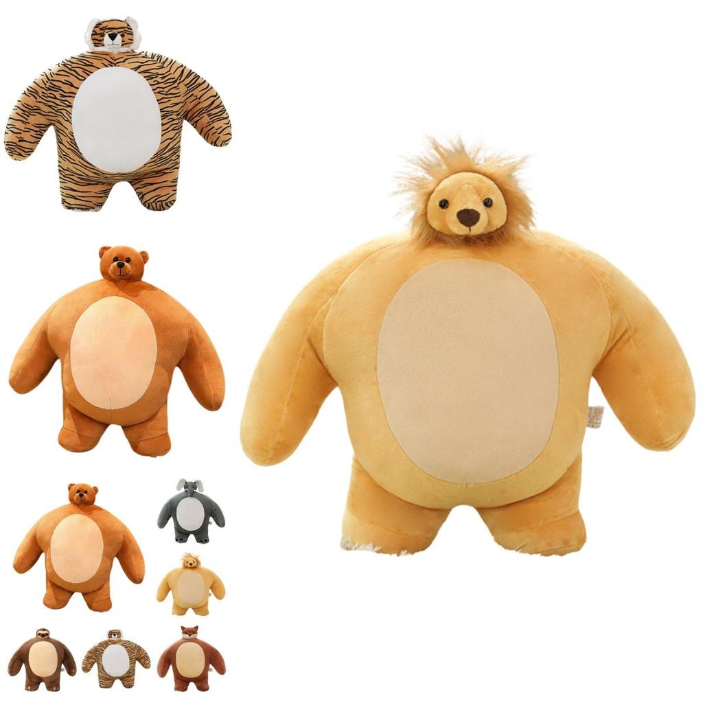 Tiny Headed Kingdom Plush Toy Soft Cuddly And Durable
