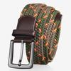 Men's Elastic Belt Canvas Casual Fashion Stretch Braided Working Belt High Quality Elastic for Pants Jeans Trouser Male Straps