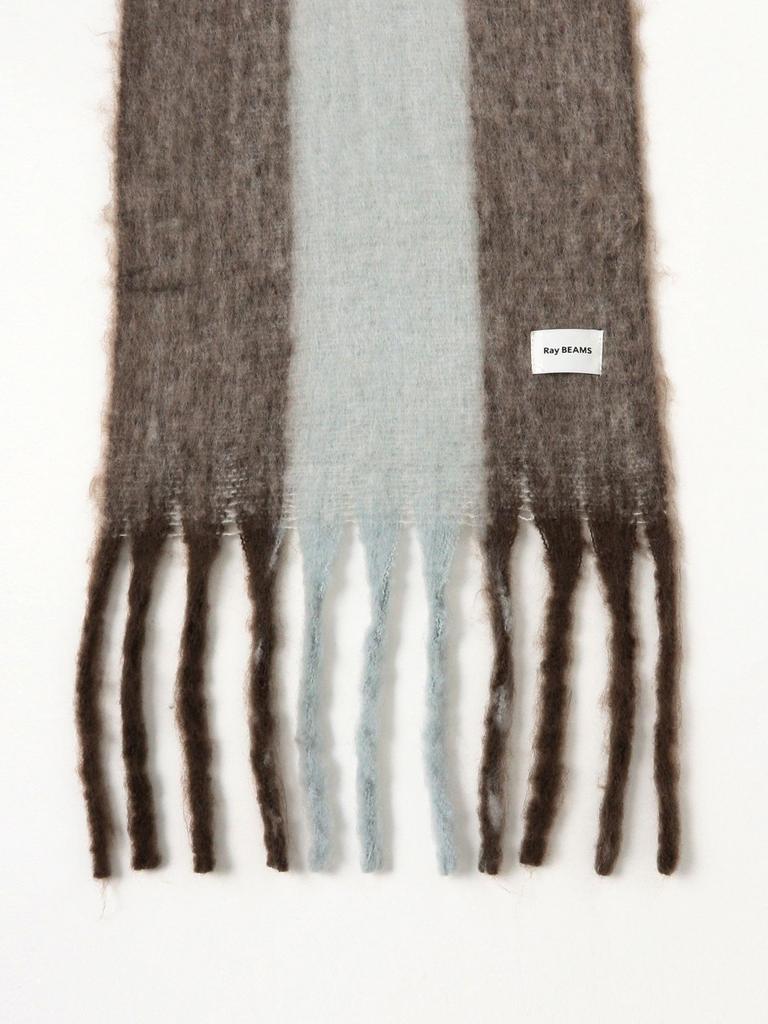 Ray Beams Women's Line Scarf, Ivory, One Size