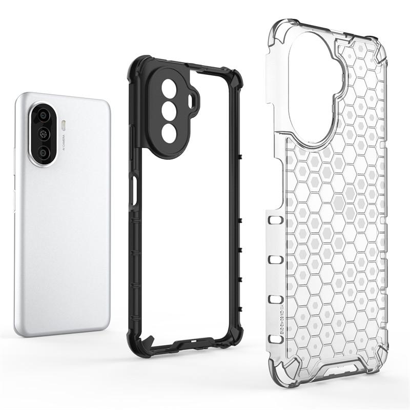 For Huawei Nova Y70 Case Huawei Nova Y61 Y70 Y90 Cover Cases Shockproof Soft TPU Armor Hard PC Phone Back Cover Huawei Nova Y70