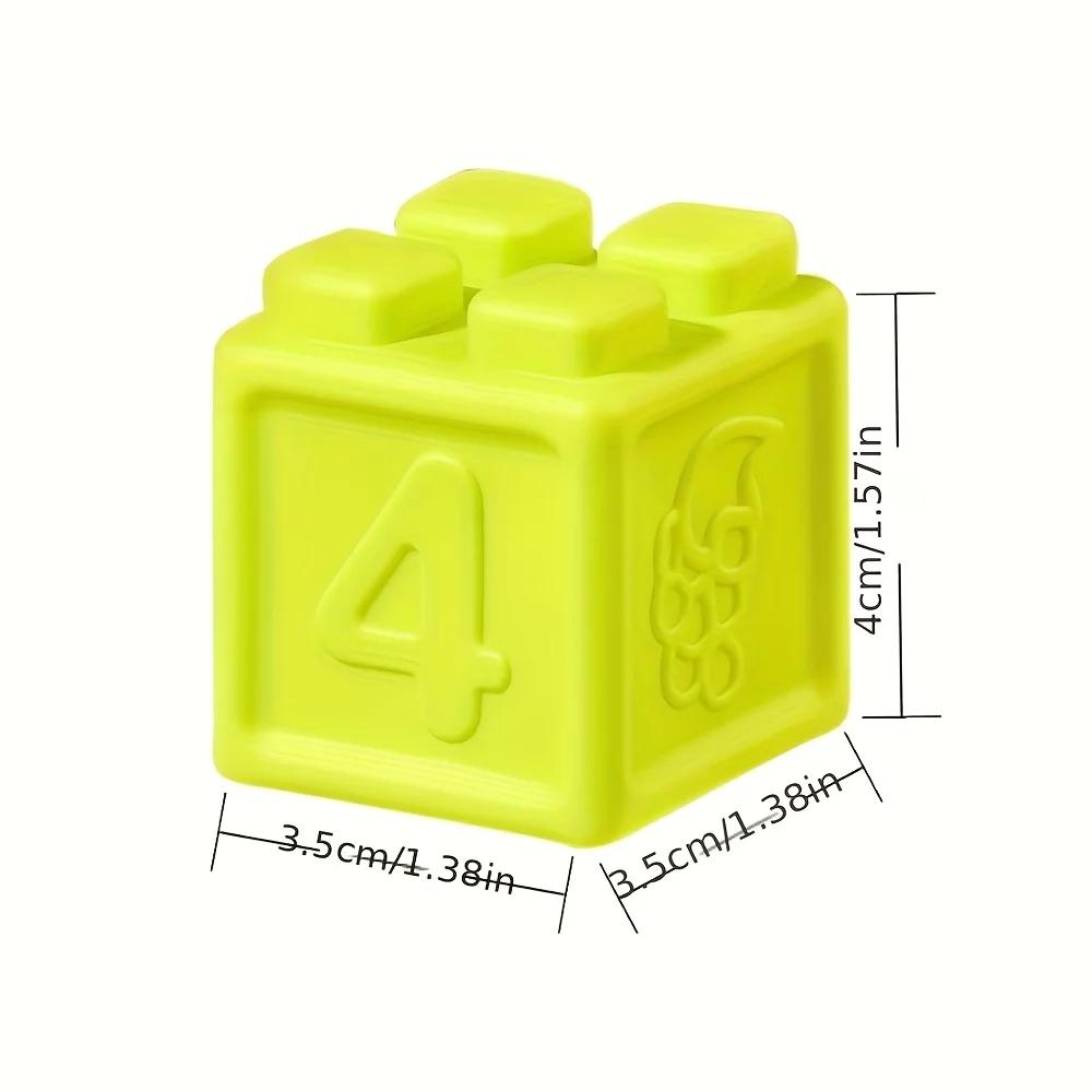 Stacking and sorting building block toys for infants and young children,  Playful Learning, Sorting Cubes, Skillbuilding Toys