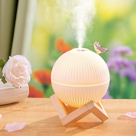 330ml USB Humidifier Creative Stellar Shape PP Low Noise Novelty Bird Air Dampener for Living Room