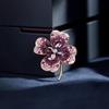 Literary Style Four-Leaf Clover Brooch High-Grade Female High-Grade Corsage Temperament Suit Pin New Accessories To Send Gifts