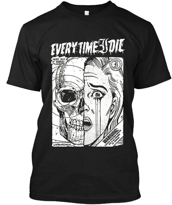 

NEW! Popular Every Time I Die American Hard Music Retro Logo T-Shirt Size S-4XL Unisex T-Shirt S