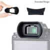 Eyecup Eyepiece Compatible with A7R4 A7RIV A7RIII A7RII A7R A7III A7II A7 A7SII A7S A9II A9 A99II A58 EP16 EP15 1+1 (Original + Extended) FDA-EP18