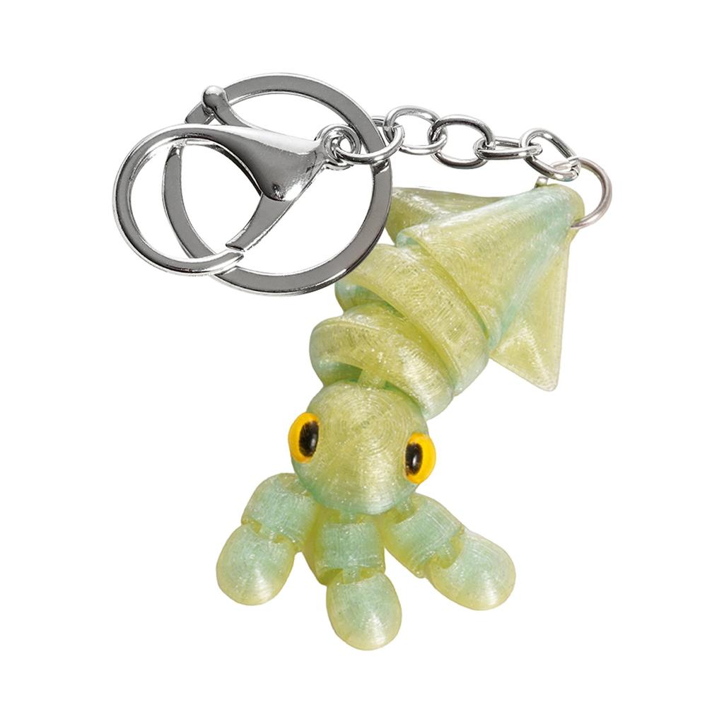 3D Printed Cute Three-dimensional Keychain Schoolbag Small Pendant Gift Small Ornament
