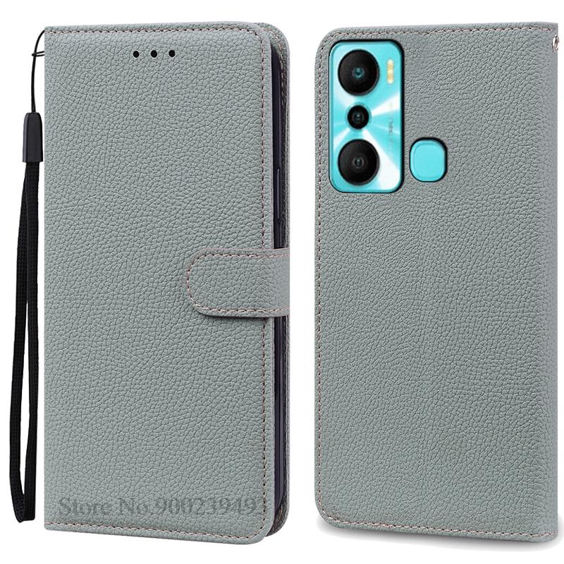 Hot 20i Case For Infinix Hot 20i Case Wallet Leather Flip Cover For Infinix Hot 20i Case X665C X665E Phone Cover Coque Fundas