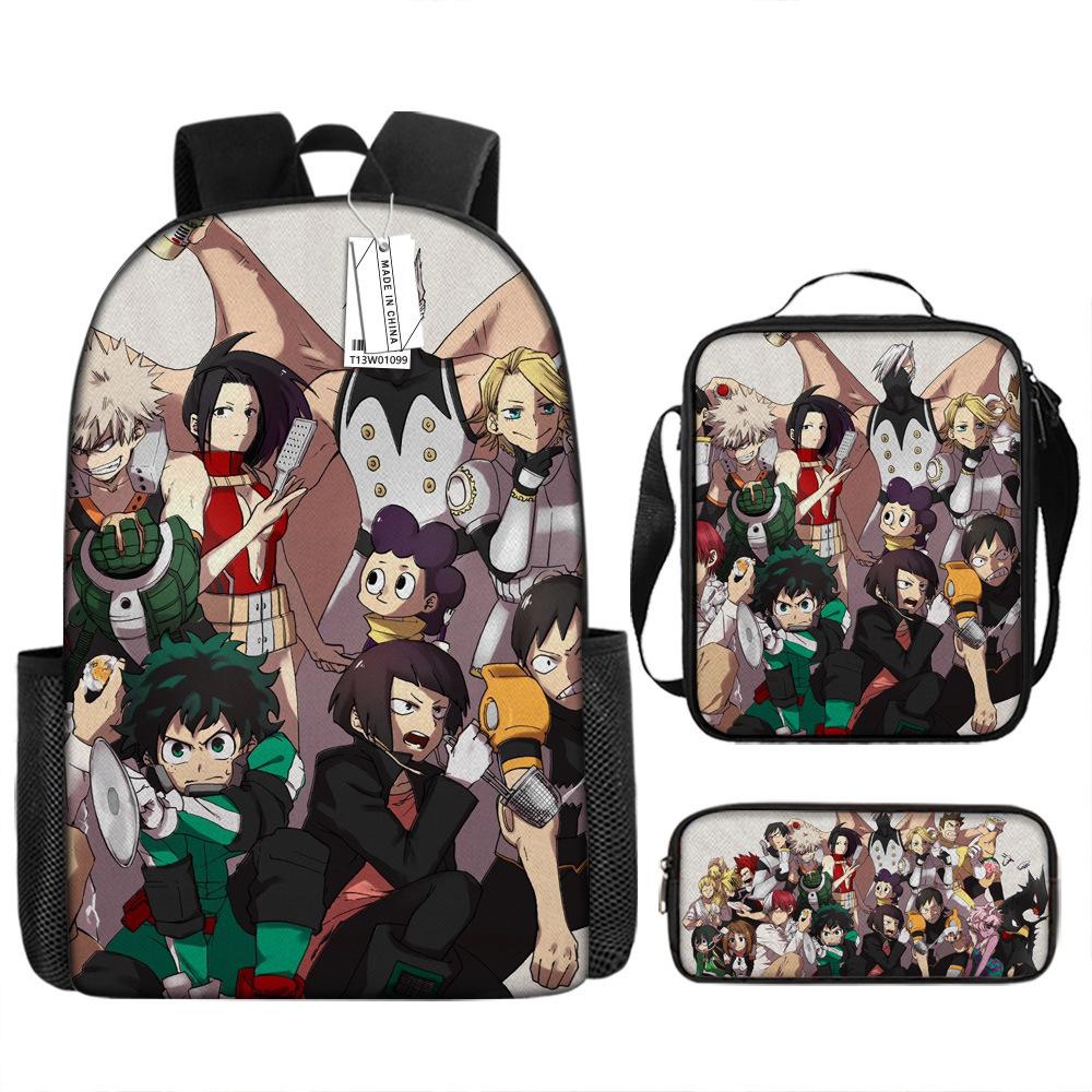 My Hero Academia MyHeroAcademia Student School Bag Burden Reduction Spine Protection Backpack Backpack Lightweight Spine Protection