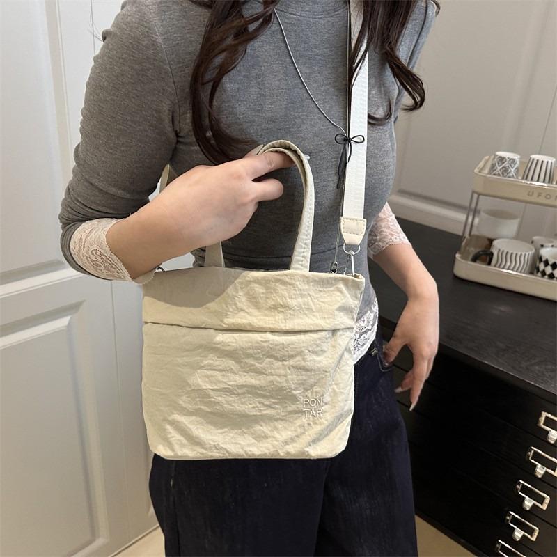 Fashion Portable Bucket Bag Casual Trendy Cute Niche Bag Women's New Personalized Shoulder Messenger Bag