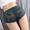 10 farben Frauen Sexy Spitze Höschen Blumen Stickerei Unterwäsche Mittlere Taille Butt Lift Nahtlose Slip Plus Größe Elastizität Panty