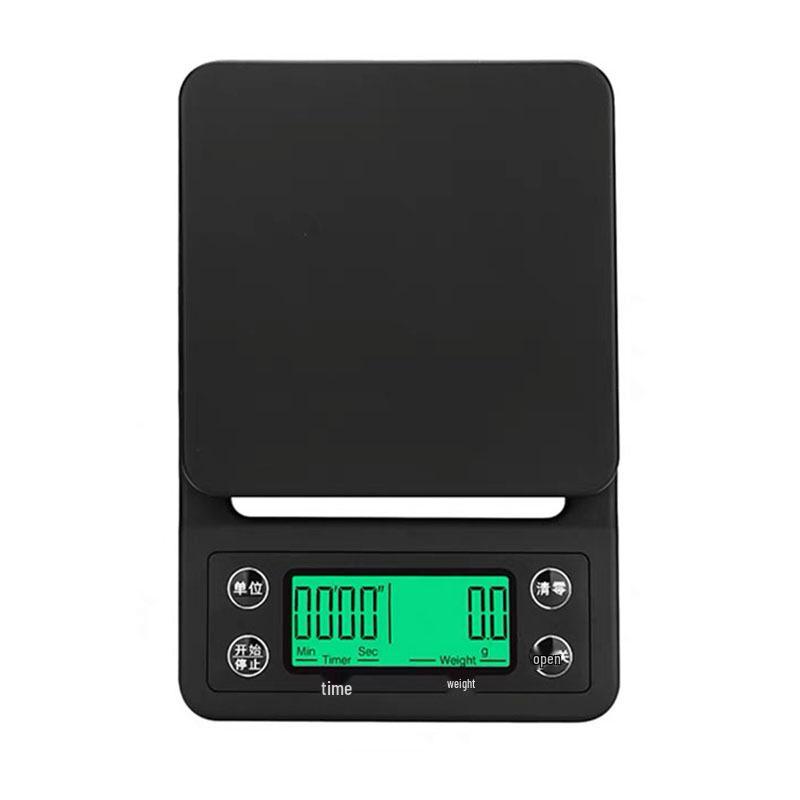 USB Charging Coffee Scale 3kg: Precise 0.1g Electronic Kitchen Scale with Timer
