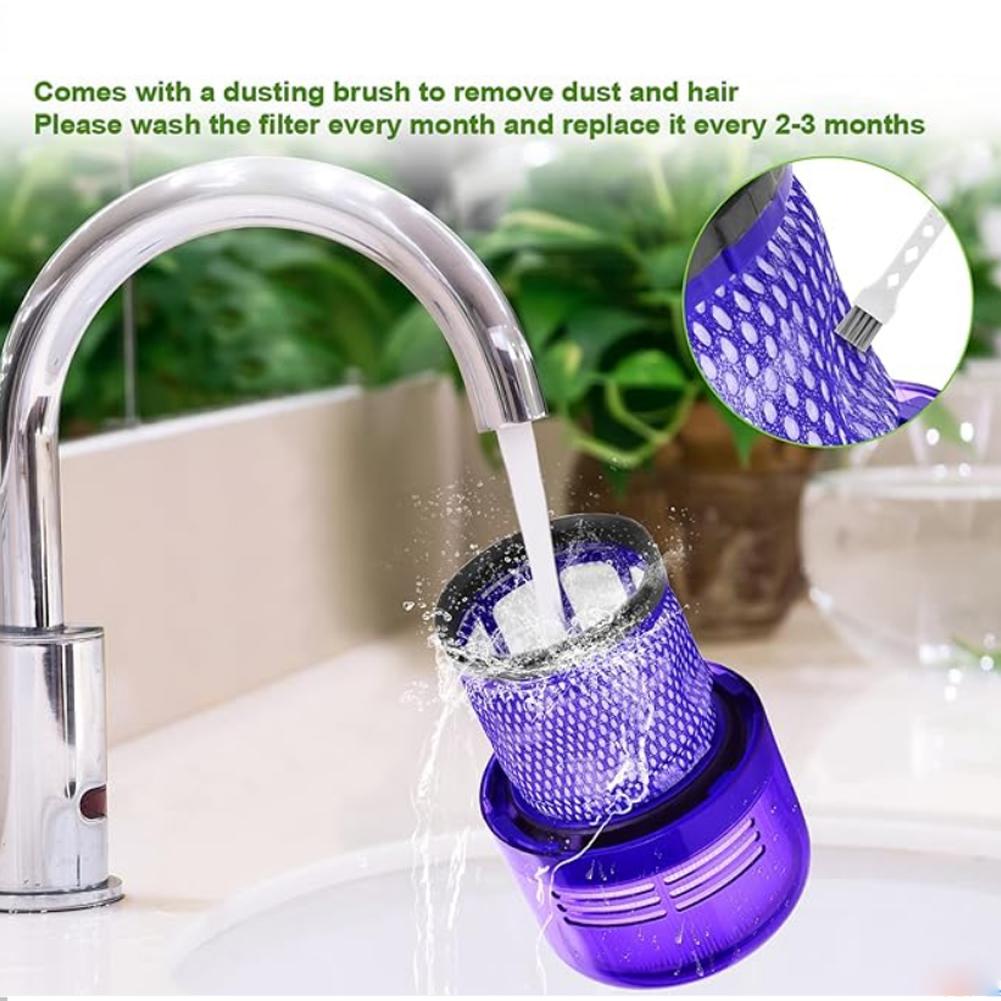 For Dyson V11 V15 SV14 SV15 SV22 Vacuum Cleaner Large Size Dust Bin with HEPA Filter,Dust Bucket Replacement Part