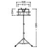 Zen-On Folding Music Stand Z-3B