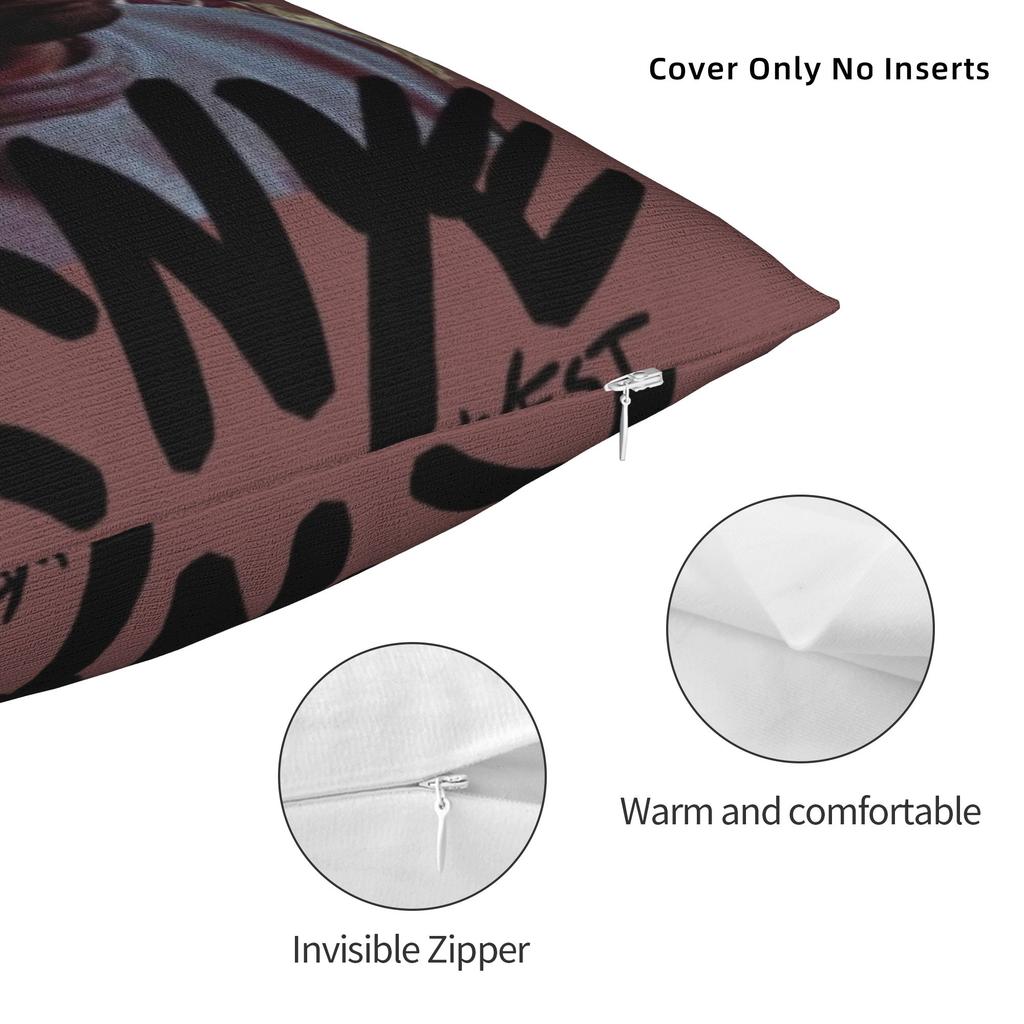 Kanye West Meme Pillow Cover  Square Cushion Cover Vintage Pillow Case For Sofa Home Decor