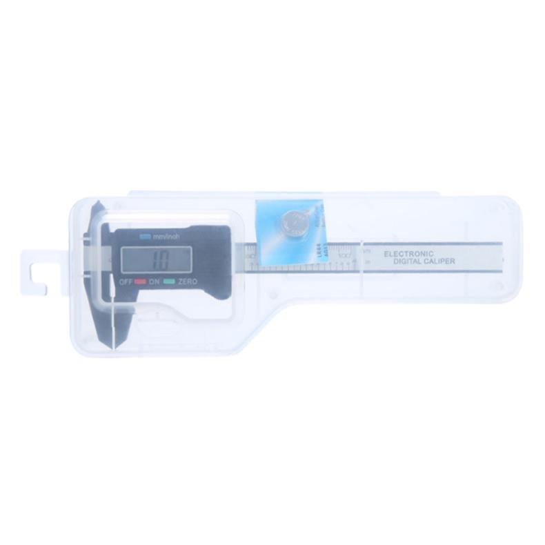 6 Zoll Digitaler Elektronischer Kohlefaser Messschieber mit LCD-Anzeige und Etui 0-150mm Messbereich Messschieber Messwerkzeug