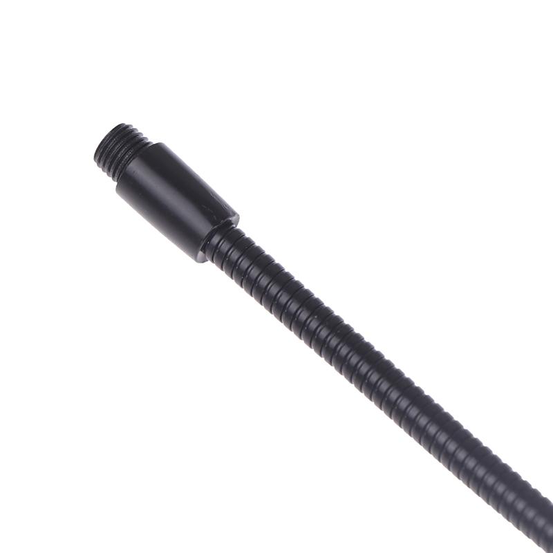 1Pc Led Gooseneck Metal Hose Dia 6Mm Bendable Diy Black Shaping Universal Soft Tube For Table Lamp Spotlight Floor Lamp
