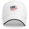 This Is My Pride Flag Distressed American Flag Baseball Cap Adult Patriotic Adjustable Dad Hat