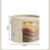 Hat Box Convenient Round Travel Hat Box Organizer Wear-Resistant Storage Organizer Organizador