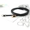 Minimalist Faux Leather Belt For Women And Men With Round Alloy Buckle For Casual Wear
