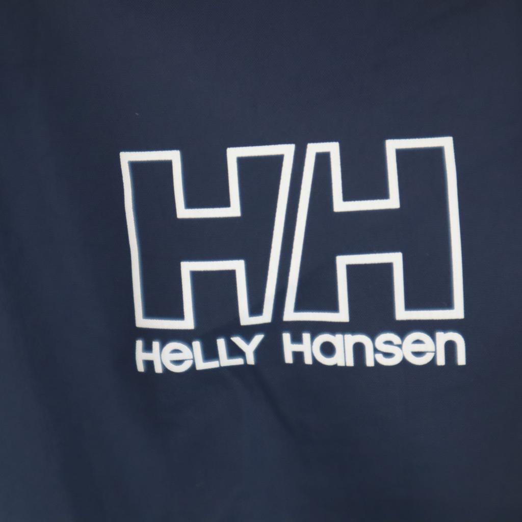 HELLY HANSEN Nylon jacket Setup WL Navy system Storage bag Men's Used