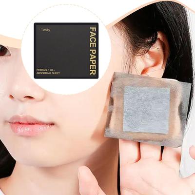 Absorbent Blotting Papers for The Face, Easy To Dispense, with A Mirror, Ideal Women, Students,