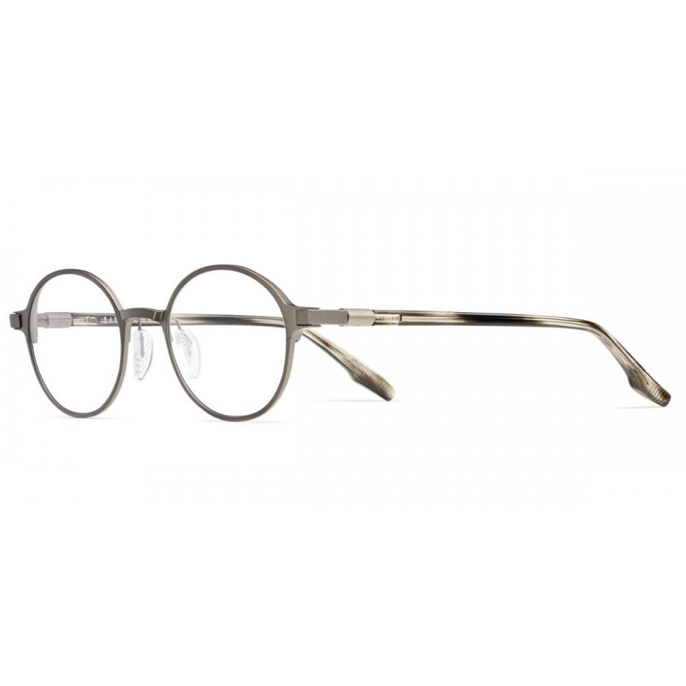 

Safilo Forgia 04 R81 Men Eyeglasses Matte Silver/48