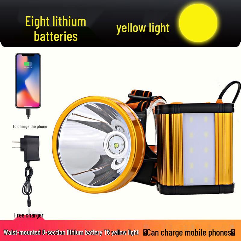 

Bright Rechargeable Waist-Mounted Headlamp