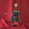 Dark Green & Wine Red Solid Color Christmas Photo Backdrop for Live Streams & Kids Photography