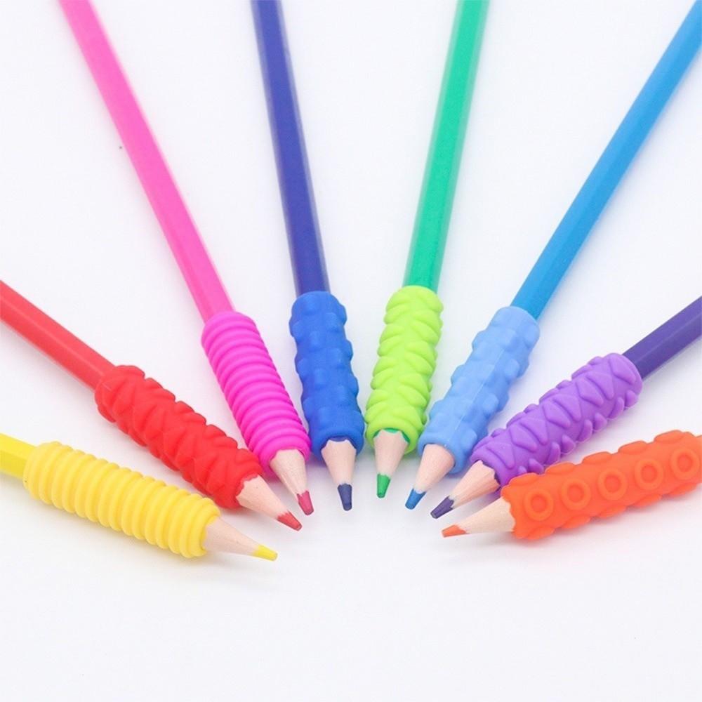 Ergonomic Writing Aid Pen Grips Soft Silicone Pen Holder Grips  Kids Toddler