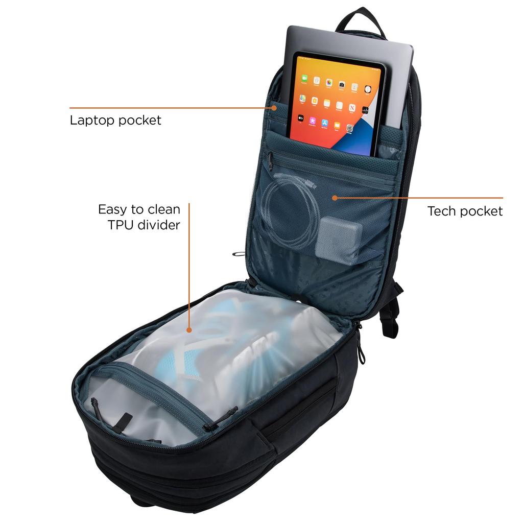 Thule Aion Travel Backpack, 28L, Black, 3204721