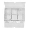 Acrylic Dustproof Storage Box 10 Holes Marble Texture Compartment Eyelash Grafting Accessories Case