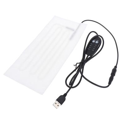 Coussin chauffant pour vertèbres cervicales, 1 pièce, fil chauffant USB, tapis chauffant, élément chauffant électrique 5 V, film non tissé, coussin chauffant