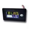 Acid Battery Capacity Indicator with LCD Display Battery Monitor for 12/24/36/48/60/72V Voltmeter