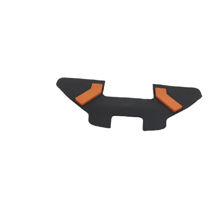 Rubber & Silicone Rear Wing Foot Mat for Kukirin G3 Pro Scooter, Anti-Slip Wear-Resistant Deck Pad, Replacement Part