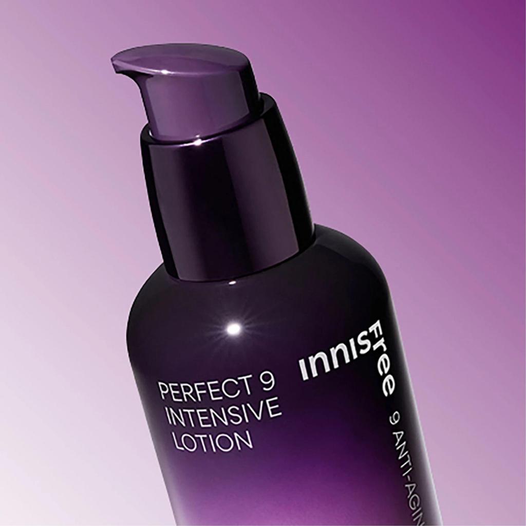 Innisfree Perfect 9 Intensive Skincare Set (Skin 200ml / Lotion 160ml / Serum 5ml / Eye Cream 5ml / Cream 10ml)