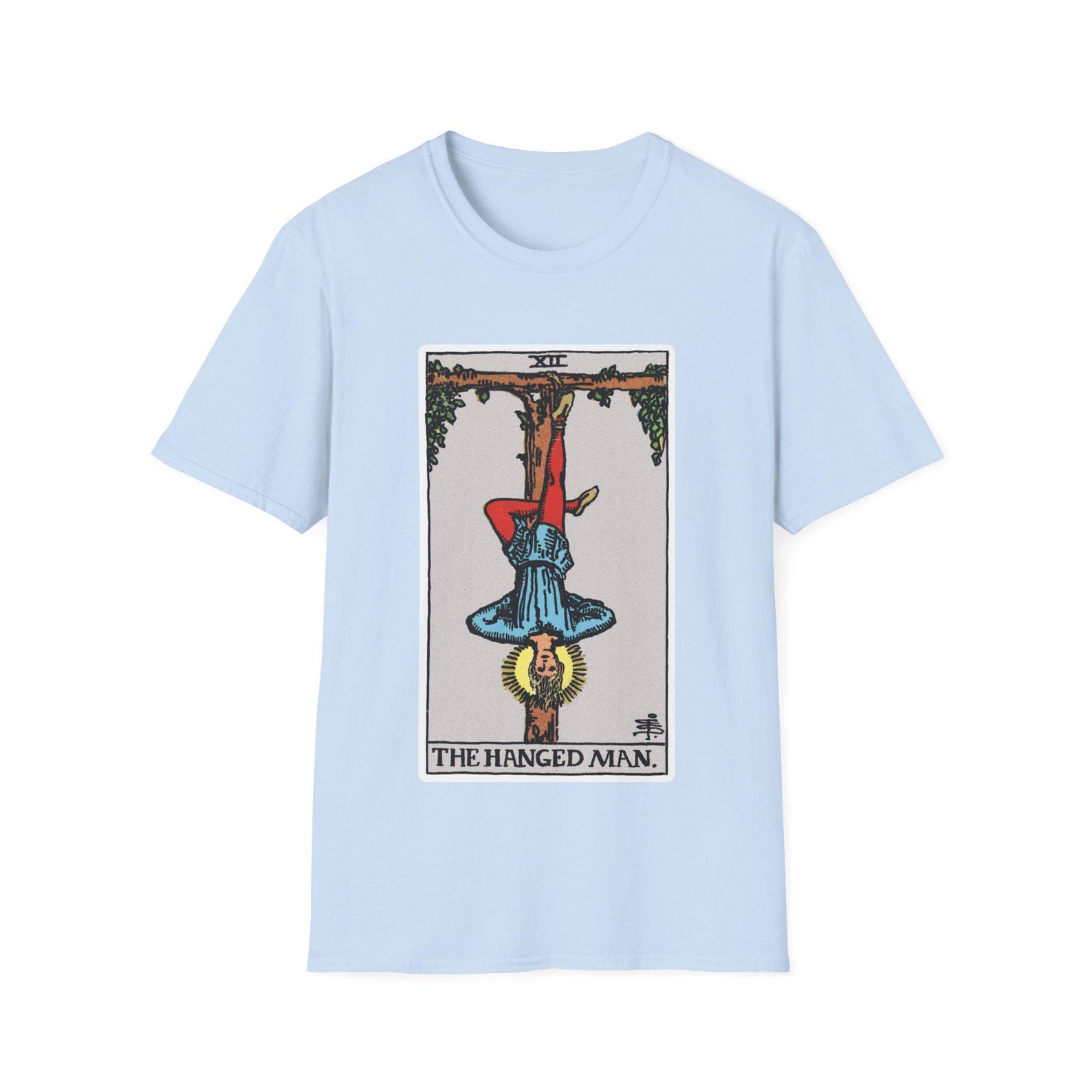The Hanged Man Tarot Card T-Shirt | Major Arcana Illustration S