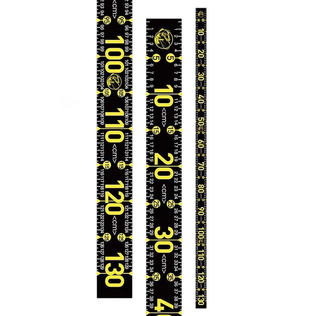 51in Fishing Tape Measure Adhesive Ruler Portable Fish Measurement Tool for Anglers Waterproof Soft Fish Measuring Tape