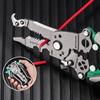 Multifunctional Folding Wire Stripper Cable Splitting Crimping Cutting Tool Wire Repair Tool Pliers