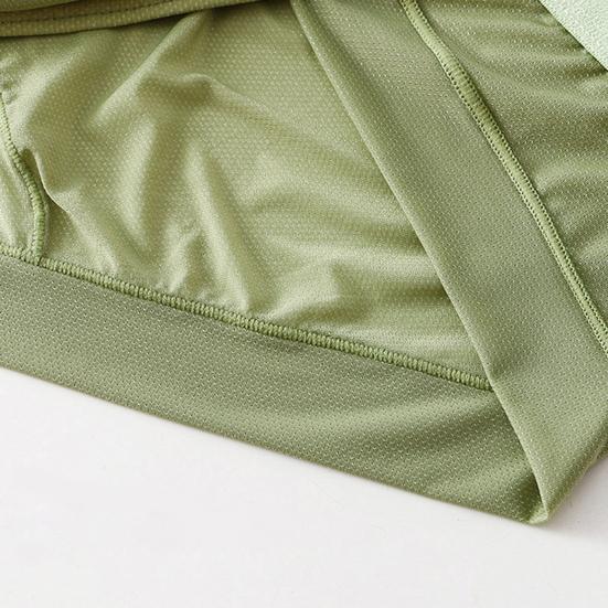 Men Briefs Summer 3D Pouch Solid Color Soft Sheer Breathable Comfortable Stretch Quick Drying Male Triangle Bikini Underwear