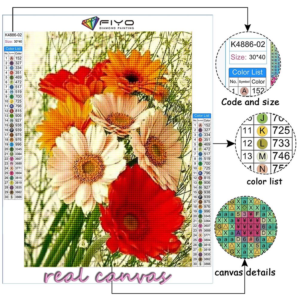 Diamond Painting Flower Potted Plant Diamond Mosaic Craft Diamond Embroidery Painting