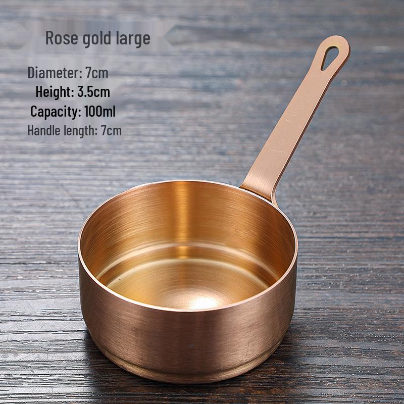 304 Stainless Steel Sauce Cup with Handle - Perfect for Steak, Dips, Snacks, and Vinegar.