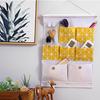 Seven Pocket Hanging Cotton And Linen Hanging Bag, Door Storage Hanging Bag, Bathroom Storage Bag, Fabric Storage Hanging Bag