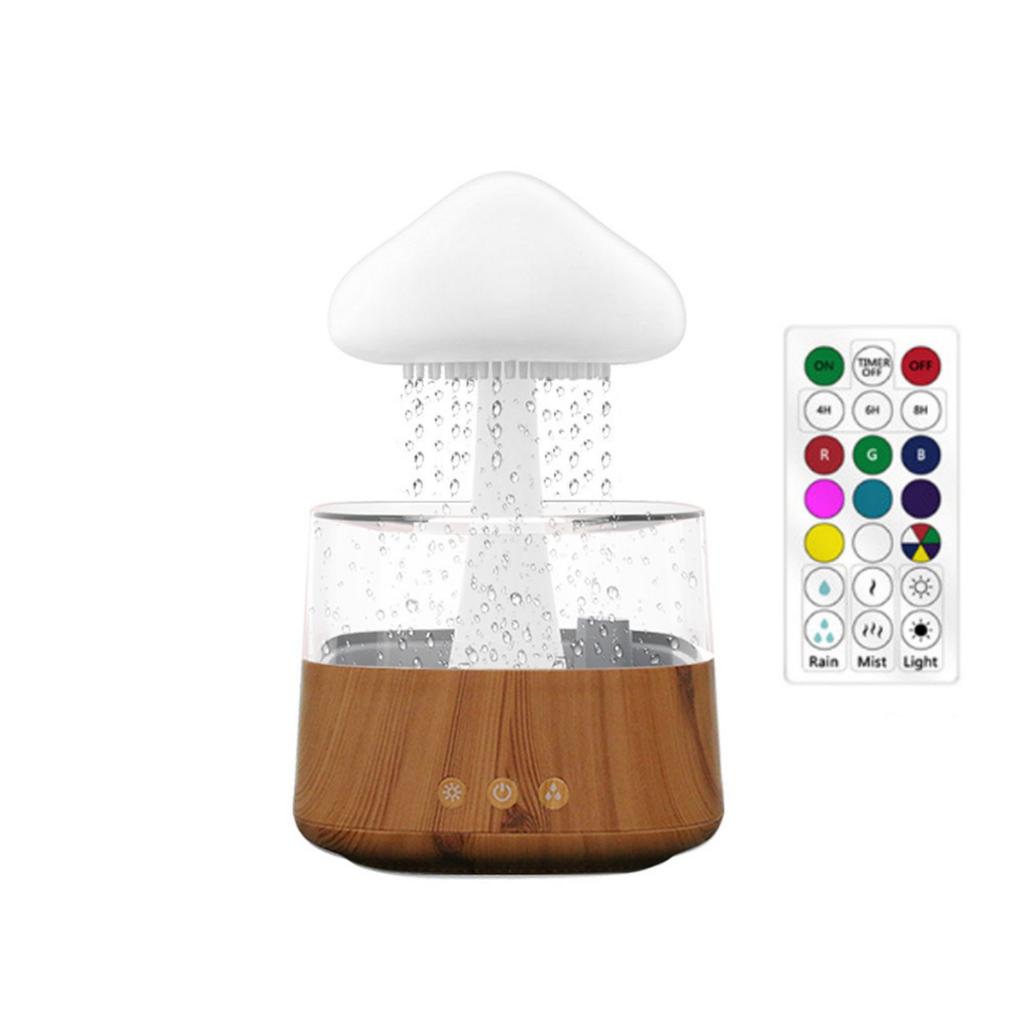 10W Sleep Aid Aromatherapy Machine Humidifier 7 Colors 36dB Low Noise Aroma Essential Oil Diffuser Night Light For Home Office Bedroom