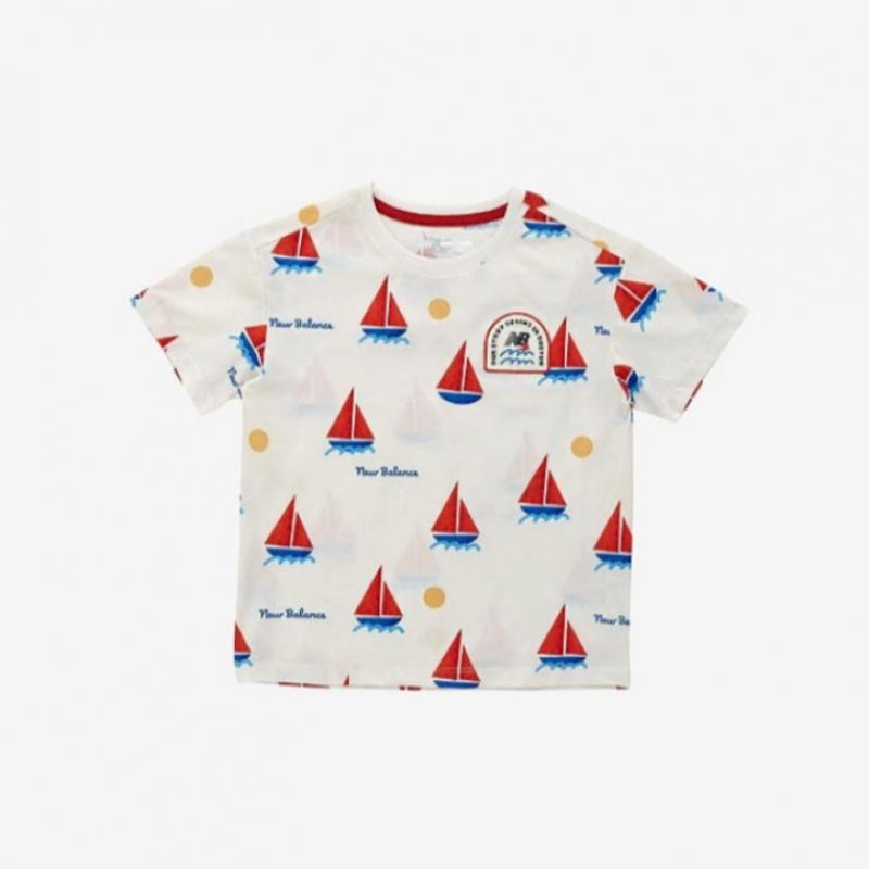 New Balance Kids Beach Front Panel Uni Setup Nk9ye2602u 39 Short Sleeve Tee