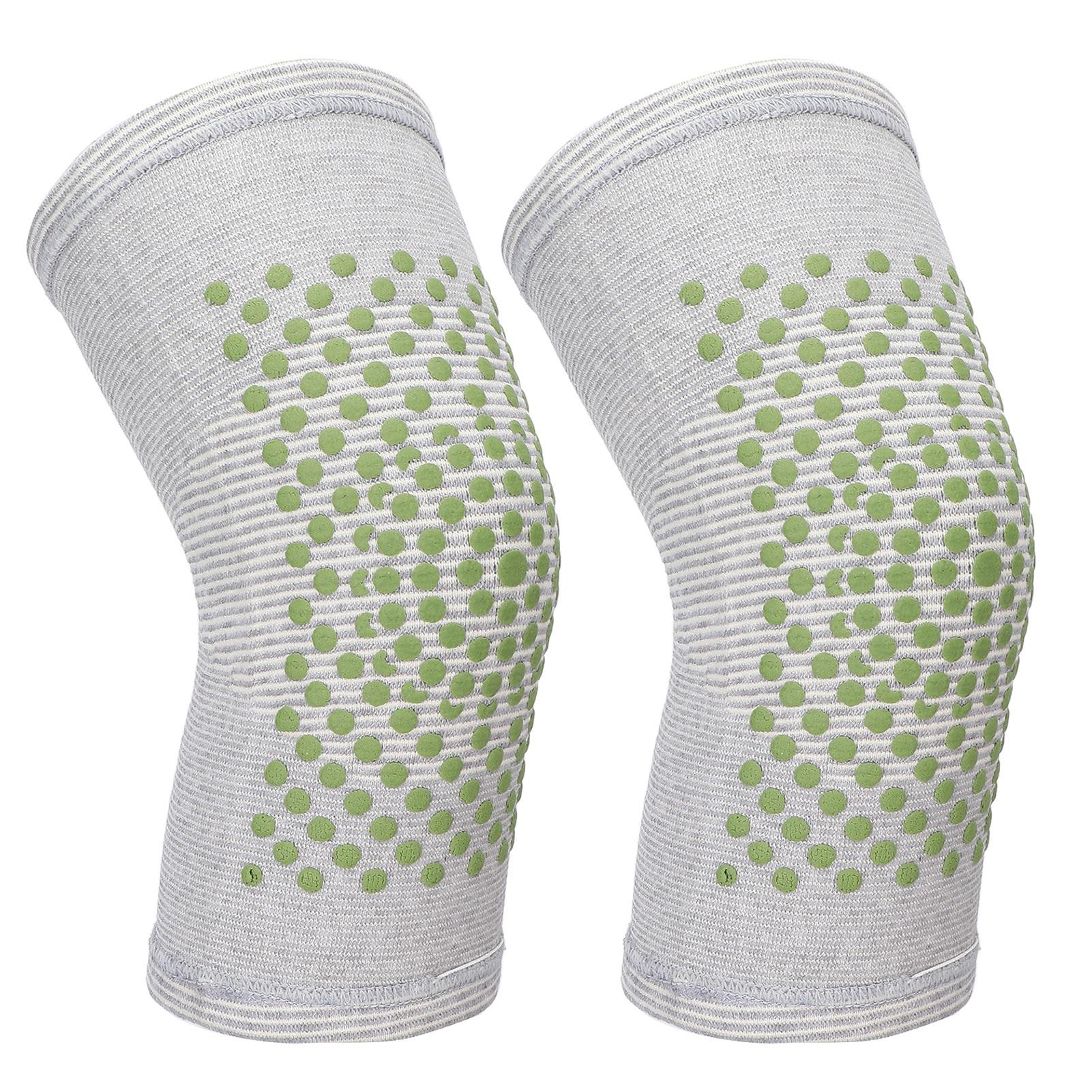 

1 пара холодостойких греющих наколенников, эластичная вязаная спортивная защита суставов, наколенник-рукав, серый серый