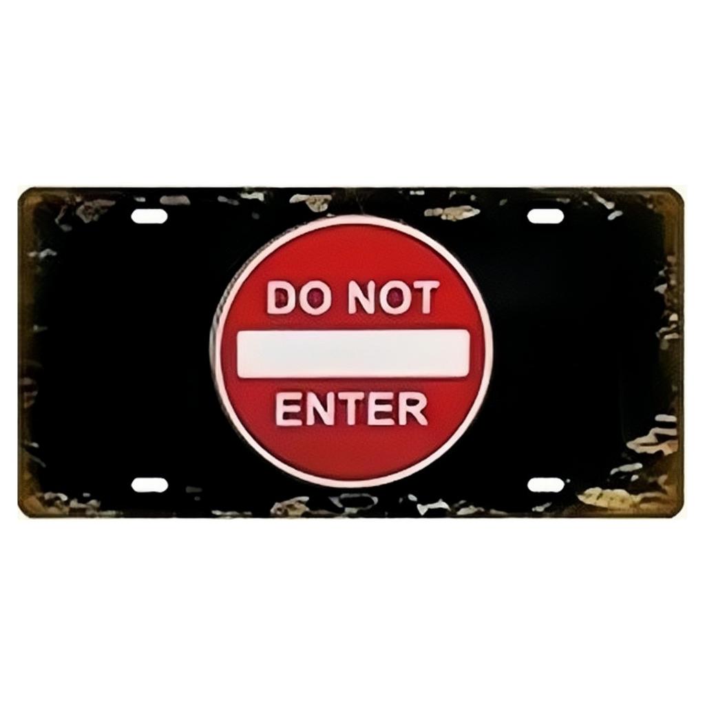 Toile Smile Welcome WIFI License Plate Store Wall Decor Restrooms Tin Sign Vintage Road Guide Metal Sign Plaques Poster