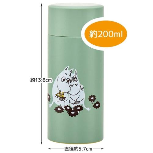 Skater Compact Stainless Steel Mug Bottle Water Bottle 200ml Moomin Dull Color SMBC2B-A